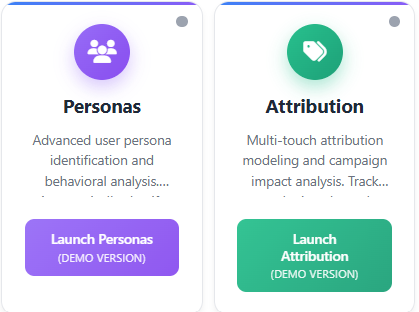 Personas and Attribution Modules